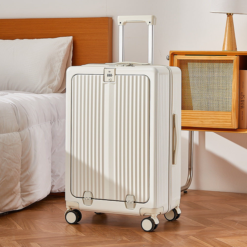 Front open suitcase 20 inch boarding case