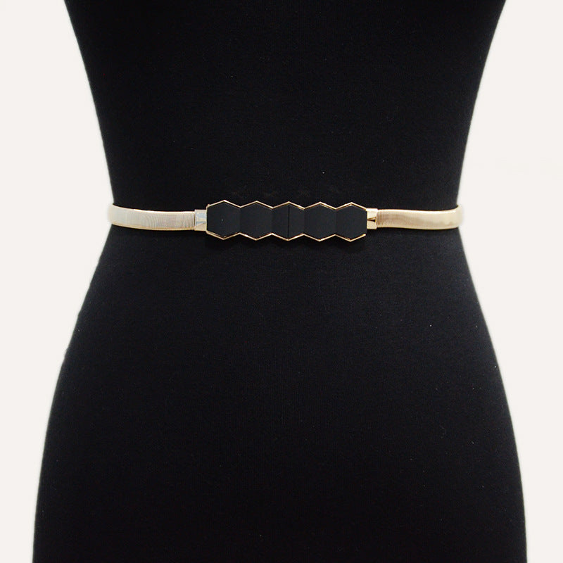 Slim waist chain with skirt