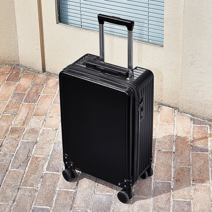 Rhein blue trolley case 24 inch suitcase