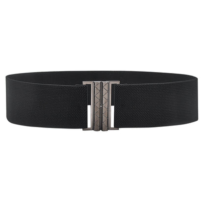 hot sale Black wide belt woman fashion