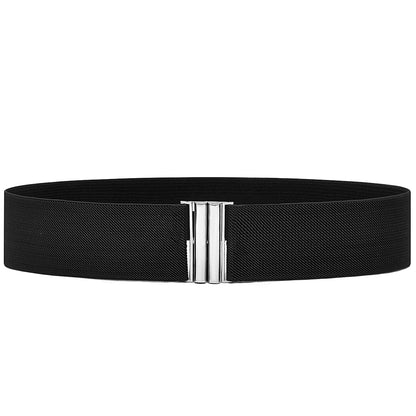 Elastic waist seal jewelry belt