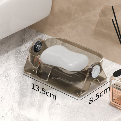 Jabonera de pared con ventosa y sin taladro 