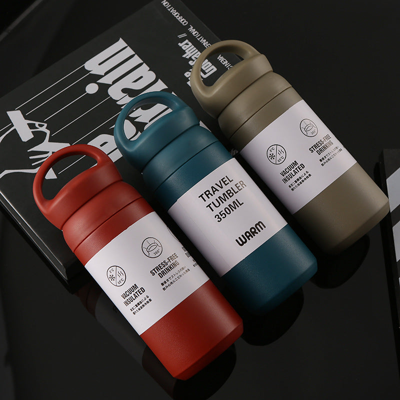 350Ml double-layer stainless steel thermos cup