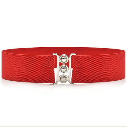 Black simple waist seal elastic