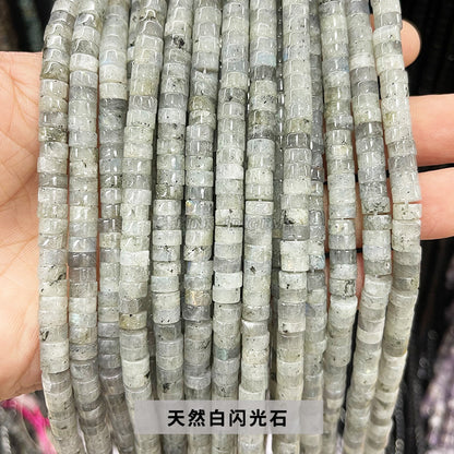 3 * 6Mm natural stone right angle disc loose beads