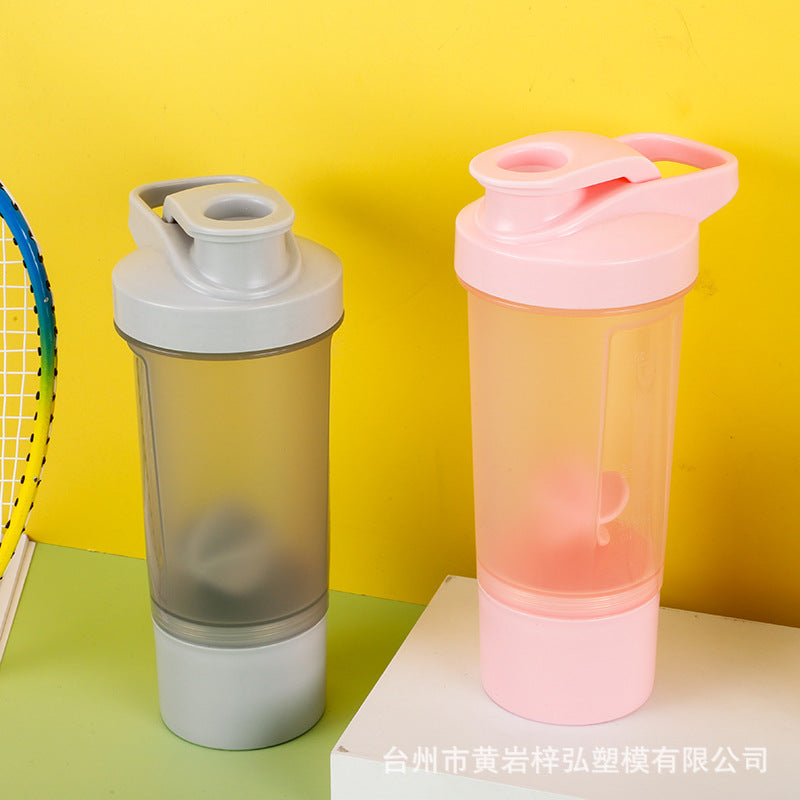 500ML Flip Protein Powder Sports Shaker Cup