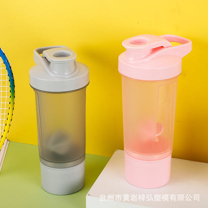 500ML Flip Protein Powder Sports Shaker Cup