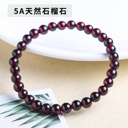 Garnet bracelet