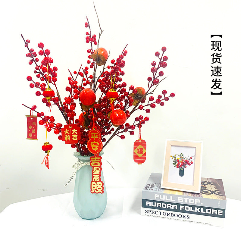 Simulación de frutos rojos. 