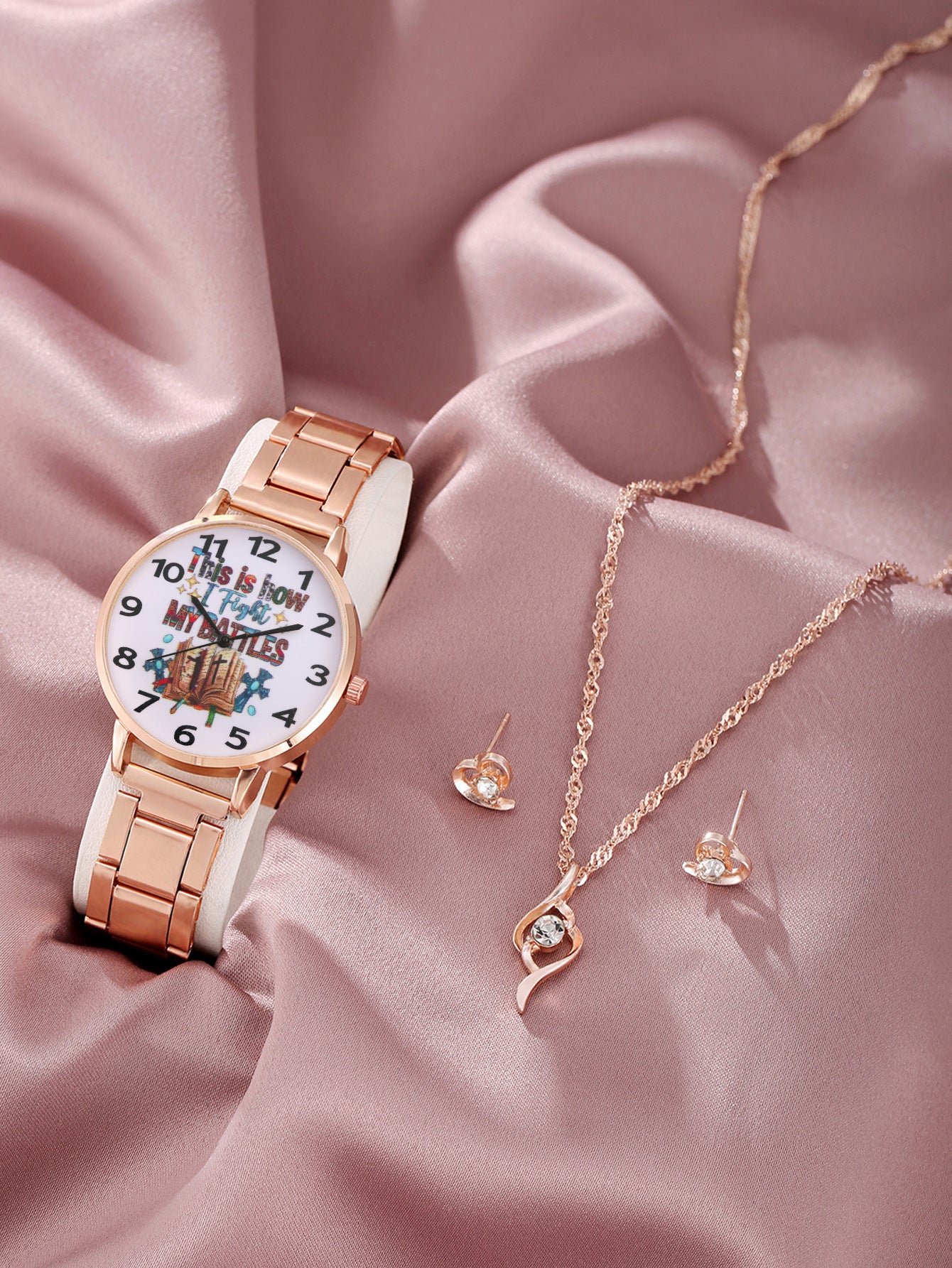 Butterfly suit fashion temperament quartz watch