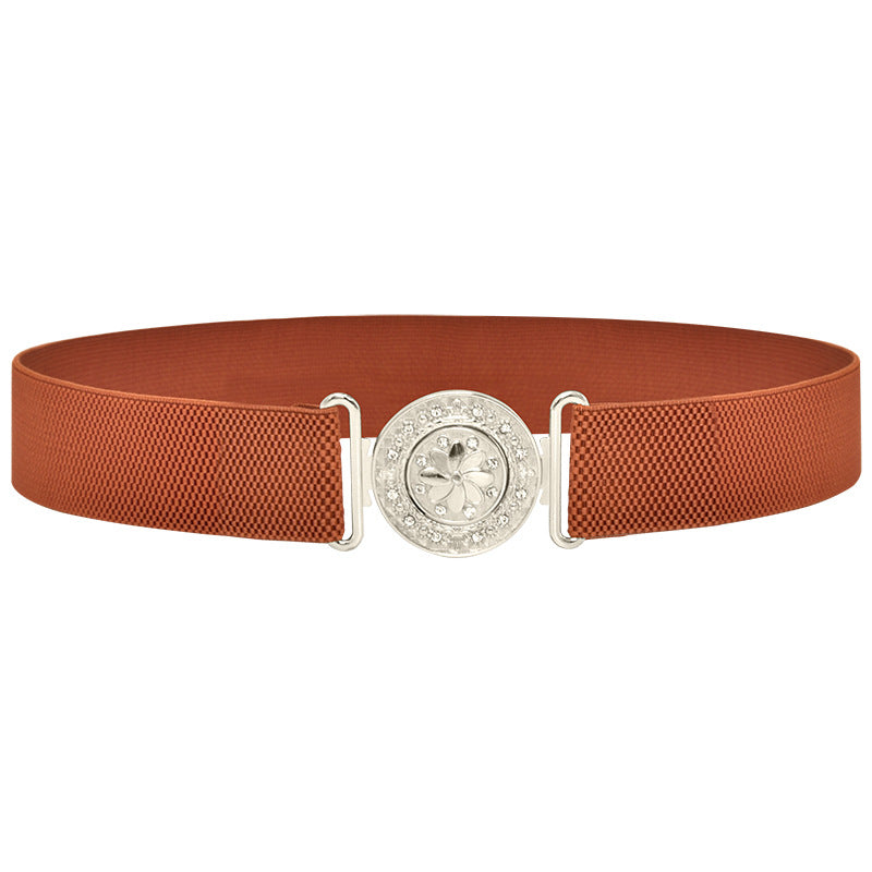 Stretch Flower Belt Fashion