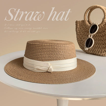 Sombrero de paja retro para el sol 
