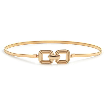 Elastic Metal Belt Gold