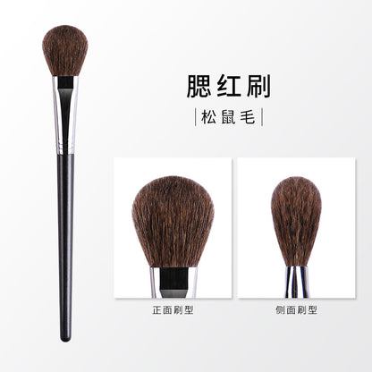 24-Piece Animal Hair Makeup Brush Set