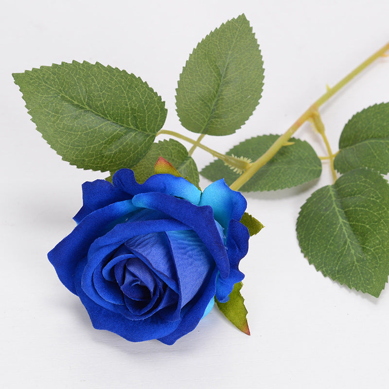 Simulation rose single flannel rose