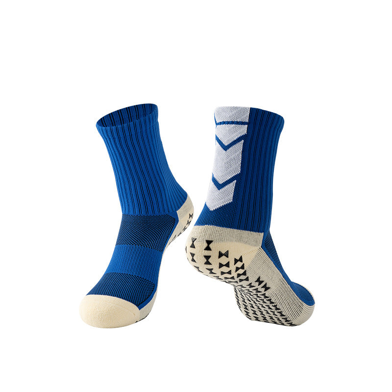 Student Mid-Calf Football Socks Gel-Point Anti-Slip