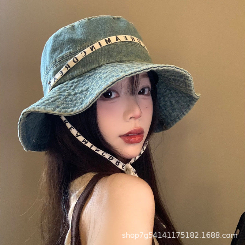 Denim Hiking Cowboy Hat