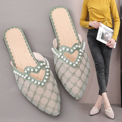 Summer mesh slippers women
