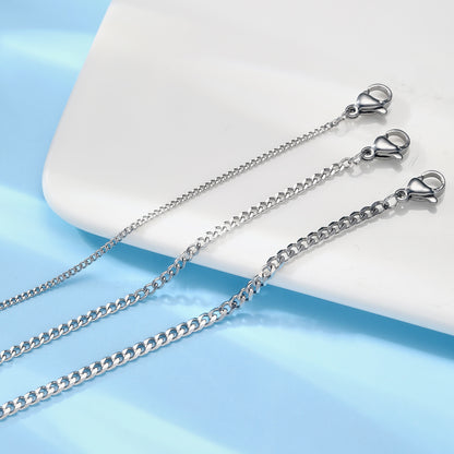 Rust-free Cuban chain bracelet for men and women