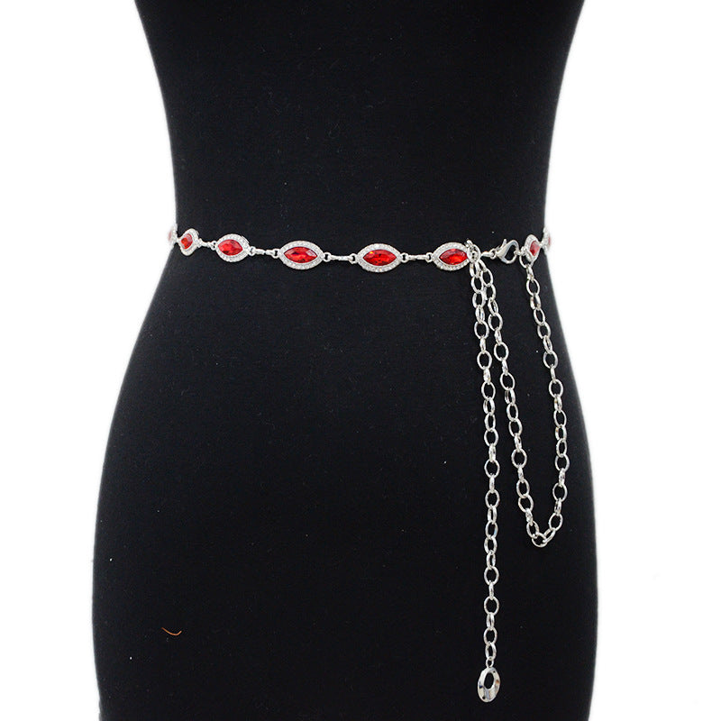 Halloween Decorative Crystal Waist Chain