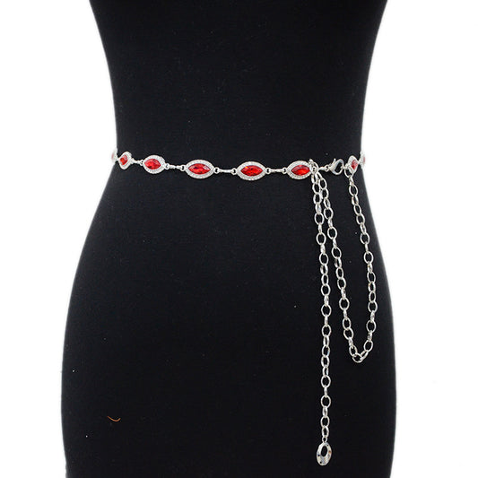 Halloween Decorative Crystal Waist Chain