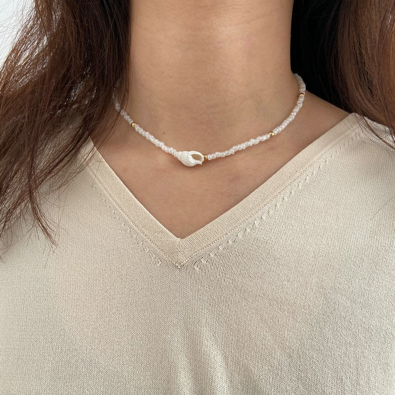 Pearl & Shell Necklace