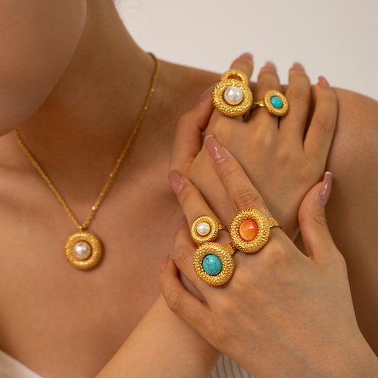 Round Hammer Ring