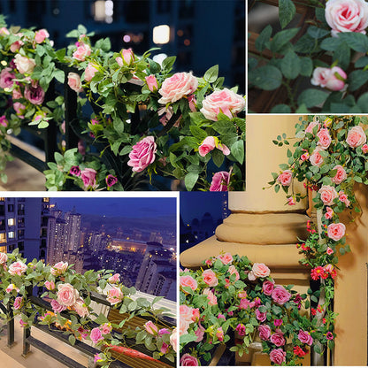 Rose vine artificial flower