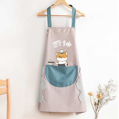 Apron home kitchen waterproof greaseproof