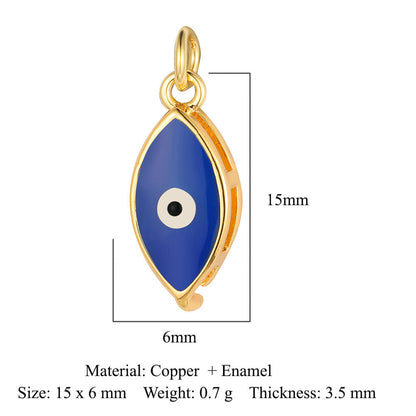 Sun Moon Stars Copper Zircon Eyes Palm Pendant