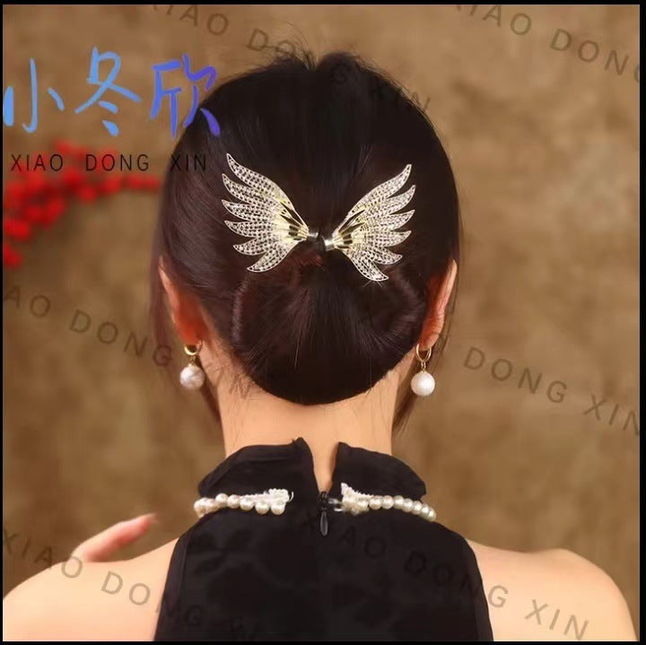 Winged Bun Maker Delicate Gentle Lazy Bun Headwear
