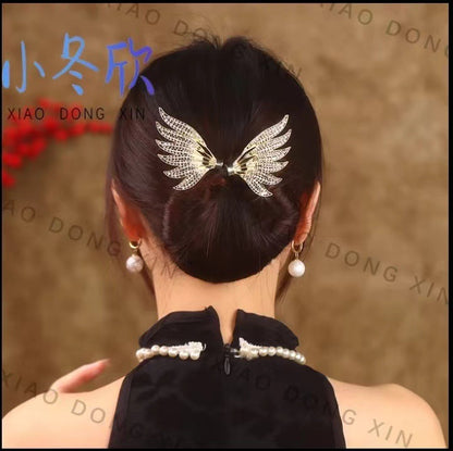 Winged Bun Maker Delicate Gentle Lazy Bun Headwear