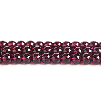 Purple tooth black garnet loose beads