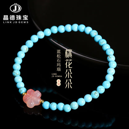 Blue turquoise very fine bracelet.