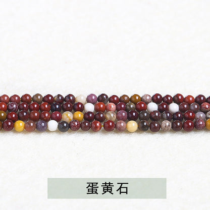 Very fine beads all kinds of crystal agate 2mm-3mm round beads