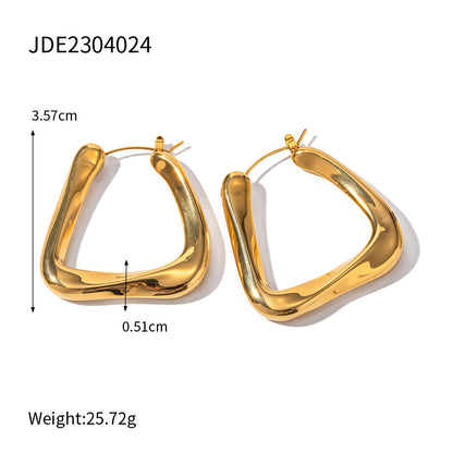 Trapezoidal earrings