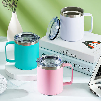 Stainless steel handle cup 360ml
