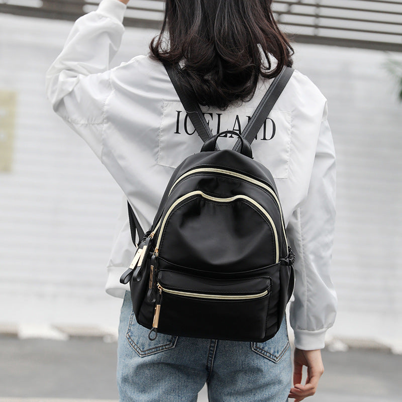 Casual Backpack Oxford Cloth Large Capacity School Bag