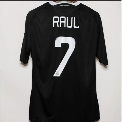 08-09 Real Madrid Local Visitante Retro Raúl Van Nistelrooy Robben Jersey