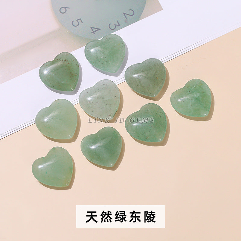2Cm Natural Crystal Heart Shaped Gemstone