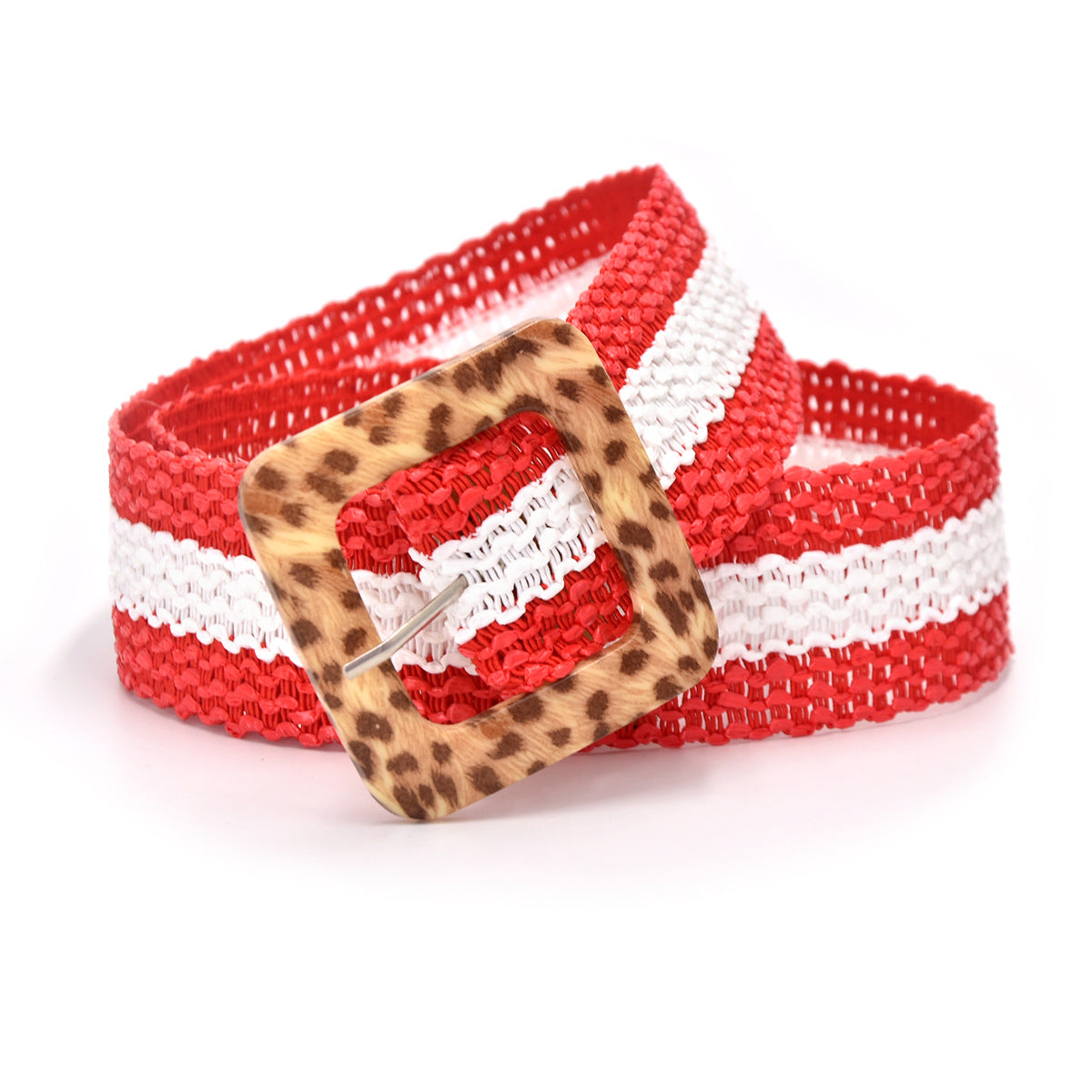 Popular square buckle women's waist seal