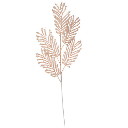 Artificial flower golden plant eucalyptus leaf flower material