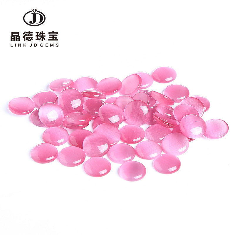 opal round flat bottom ring surface