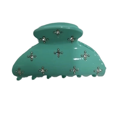 Korean diamond-set acetic acid grab clip headgear