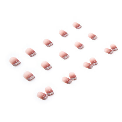 Uñas con degradado rosa ruborizado para usar 