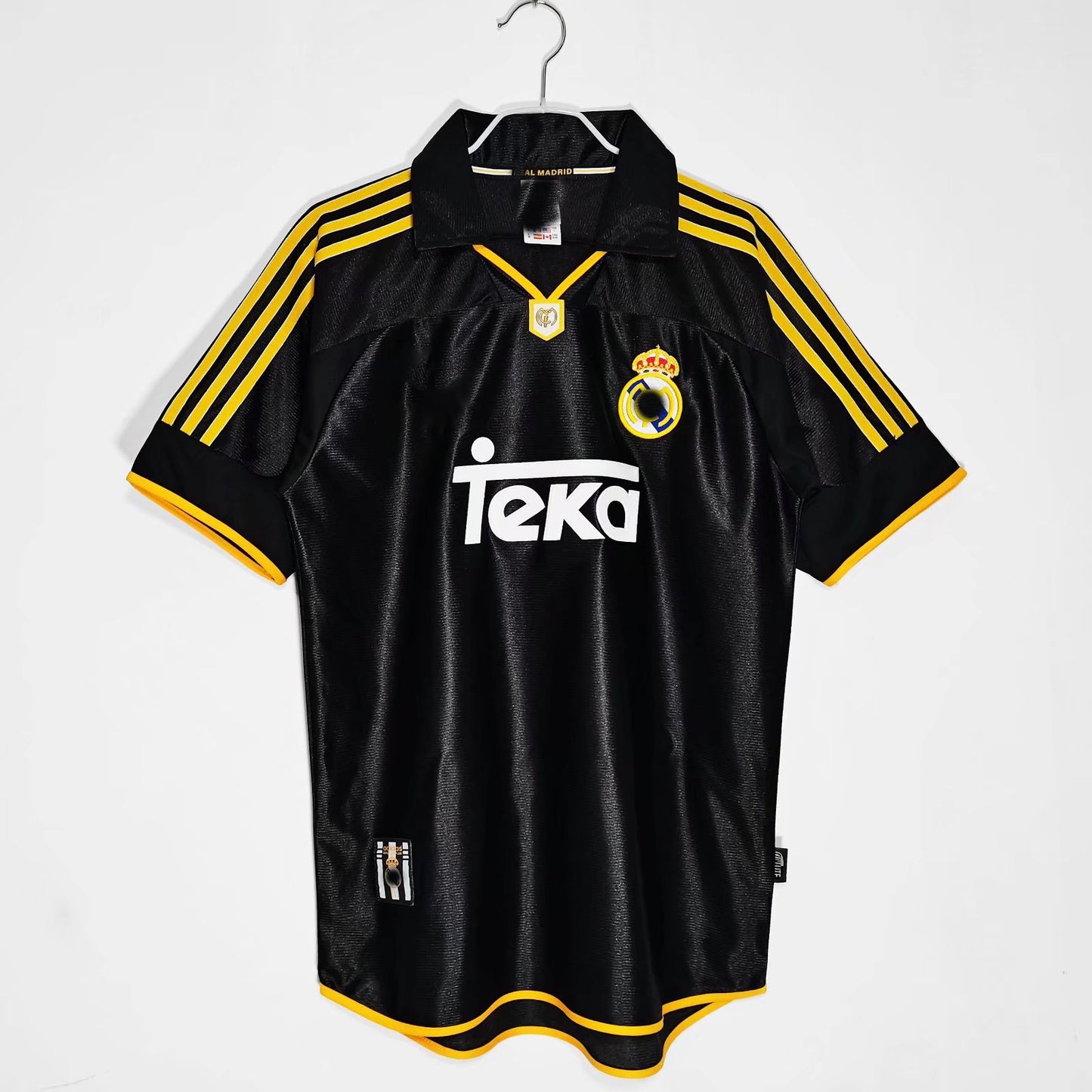 98-00 Retro Real Madrid Home Away 7 Raul Suker Carlos Guti Redondo Jersey