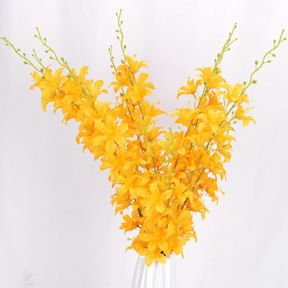 27 silk lily artificial flowers