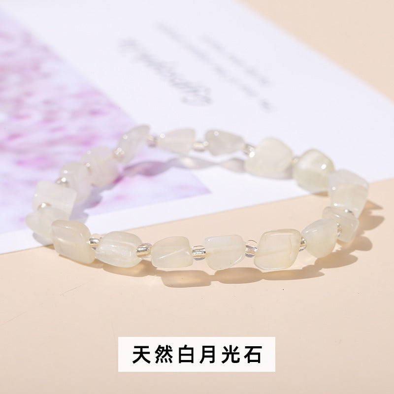 Pulsera de grava de cristal