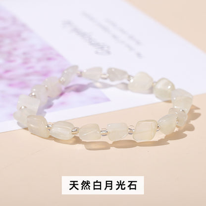 Pulsera de grava de cristal