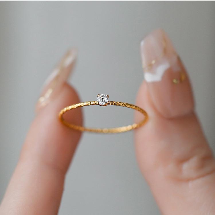 18K Gold Index Finger Ring Versatile